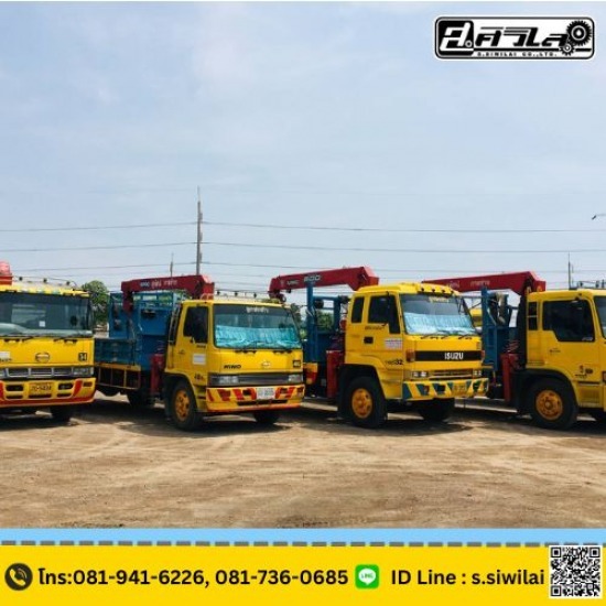ให้เช่ารถเครน โฟลคลิฟท์ ราชบุรี - ส ศิวิไล - รถเฮี๊ยบรับจ้าง ราชบุรี